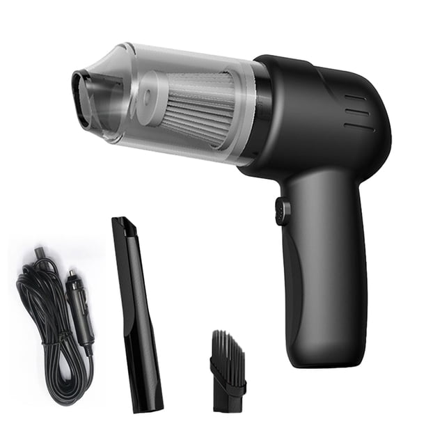 Mini aspiradora para coche con 2 boquillas, 100W, 9000pa, portátil, de mano, rápido y potente, eliminador de polvo, teclado de escritorio para el hogar, suministros para el hogar Inevent VI001617-03B