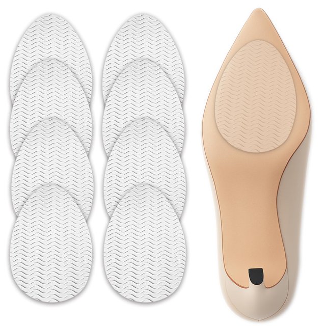 Almohadillas Hockydis transparentes antideslizantes para zapatos de tacón puntiagudo