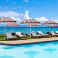 thumbnail image 2 of Yescom 8 Ft Outdoor Beach Umbrella US Flag UV Protection Sunshade Tilt Sand Anchor Pool Backyard Camping Trip Parasol, 2 of 9