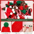 thumbnail image 4 of 80 Pcs Mini Christmas Hats 10 Styles Christmas Mini Santa Hat and Scarf Set Christmas Theme Wine Bottle Cover Sets for DIY Crafts Wine Bottles Cover Home Christmas Decor DIY, 4 of 6