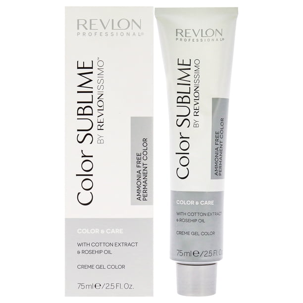 Revlonissimo Color Sublime - 6.35 Rubio ámbar oscuro de Revlon para unisex - Color de cabello de 2.5 oz