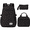 Bow Gold Black, variant on Girls Backpack Set 3pcs Coquette Bow School Bookbag for Kids Cute Kawaii Printed Book Bag with Lunch Bag Pencil Pouch