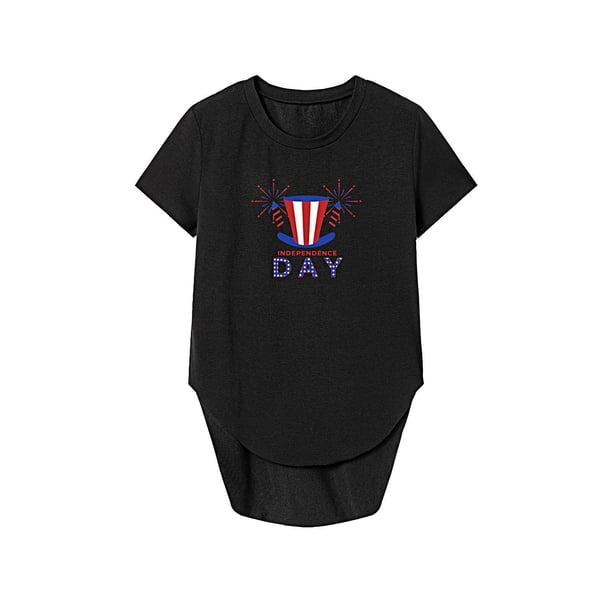Camiseta de manga corta informal de verano para mujer, para ir al trabajo, regalo del día de San Valentín S