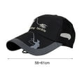 thumbnail image 4 of Opolski Men Fashion Outdoor Sun Tackle Mesh Baseball Cap Fishing Hat, 4 of 6