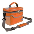 thumbnail image 1 of Bolso Fresco Práctico Aislado Que Acampa La Comida Del Del Almuerzo De La Caja Del Refrigerador Del Viaje De La Comida Campestre naranja Macarena Enfriador a prueba de fugas suave, 1 of 8