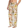 thumbnail image 2 of Balery Gnomes Autumn Harvest print Men's Pajama Pants,Ultra Lightweight Pjs,Lounge Pant-XX-Large, 2 of 9