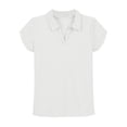 thumbnail image 6 of Plebaso Boys V Neck Shirts with Collar Girls Short Sleeve School Uniform Tees Kids Athletic Golf T-Shirts, 6 of 7