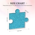 thumbnail image 4 of Wukai Blue Glitter Print Elegant Acrylic Gift Decorations Perfect for Weddings, Birthdays, Anniversaries, and Home Decor, 4 of 6