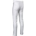 thumbnail image 5 of Rawlings Adult Launch 1/8" Piped Pant | White/Navy | MED, 5 of 6