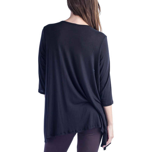 24/7 Apparel Women's 3/4-Sleeve Open Shrug