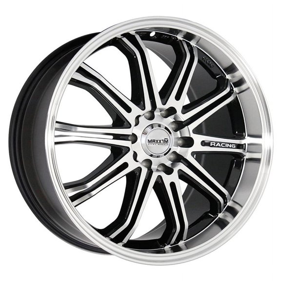 Maxxim 41MB Ferris 17x7 5x110/5x115 40et Machined Face Lip Gloss Black Wheel