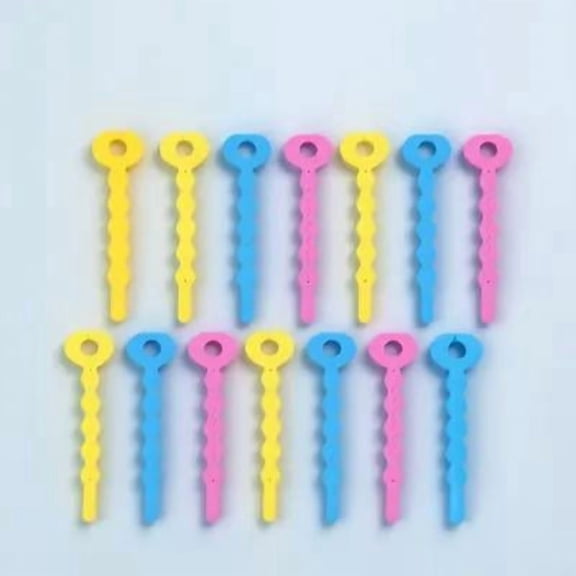 Raindrops 24Pcs Assorted Color Foam Rollers Curler Hair Curling Women