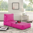 thumbnail image 2 of Cloudy Fuchsia Nylon Chair - Indoor/ Outdoor Water Resistant, Foam Filling, Self-expanding, 2 of 9