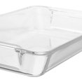 thumbnail image 4 of Bandeja de pescado al vapor transparente, plato de pescado, plato de comida, bandeja de vidrio para servir, bandeja de pescado al vapor, plato de vidrio (1,6 l), 4 of 5