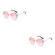 thumbnail image 1 of Gafas de sol Minnieouse con montura de diamantes de imitación para mujer Rosa 2piezas, 1 of 6