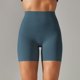 thumbnail image 4 of Pantalones Cortos De Yoga Pantalones cortos casuales para mujer Elástico Cintura alta Levantamiento de cadera para deportes de gimnasia (XL Indigo) Tmvgtek Para Estrenar, 4 of 9
