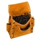 thumbnail image 1 of Bolsa de herramientas de bolsillo para la cintura, cinturón de clavos de carpintero, portátil para construcción, carpintería, color amarillo, 1 of 12