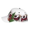 thumbnail image 5 of Haiem Vintage Buffalo Plaid Christmas Camper Baseball Cap Dad Hat Cotton Soft Adjustable Fashion Hats for Men Women Unisex Style Headwear, 5 of 9