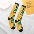 thumbnail image 6 of Women's Knee High Socks Jamaica Art Thermal Soft Knee Long Socks, 6 of 7