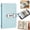Blue, variant on Savings Challenge Binder with Combination Lock – Includes Cash Savings Inserts for Secure Storage – A Fun Way to Reach Savings Goals