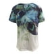 thumbnail image 5 of Tops a la moda para mujer, camisetas holgadas informales con estampado divertido, blusa con estampado de cuello redondo Fridja  bn2718, 5 of 5