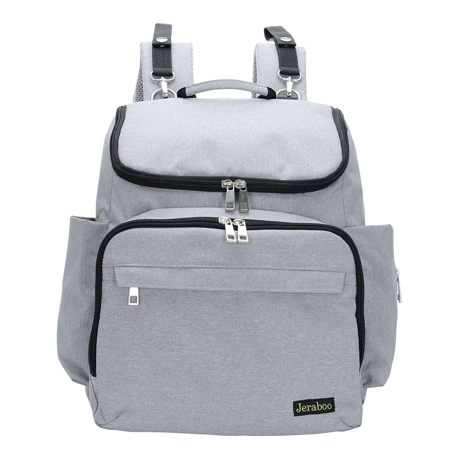 Diaper Backpack for Mom and Dad - Stylish Designer Diaper Bag - Includes Changing Pad, Large Roomy Pockets, Insulated Pouch - Great For Travel