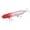 A M, variant on Topwater Pencil Fishing Lure, Walking the Dog Hard Bait with Treble Hooks for Bass Pike Fishing, Lime Silver, 3.94 Inch