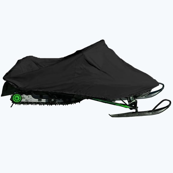 200 Denier Storage Snowmobile Cover Compatible for the 1999-2001 Polaris Model 700 XC DELUXE Snowmachine Sled. All Black.