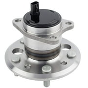 BOXI Rear Left Wheel Hub and Bearing Assembly Fits for Toyota Avalon 2005-2012/Camry 2002-2011/Highlander 2001-2003/Solara 04-08 / for Lexus ES300 02-03/ES330 04-06/ES350 07-12 | 5 Lugs w/ABS | 512206