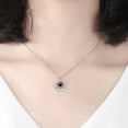 thumbnail image 4 of Picture Necklace Personalized Photo Projection Necklace Memorial Valentine's Day Birthday Gifts for Wife Girlfriend, 4 of 8