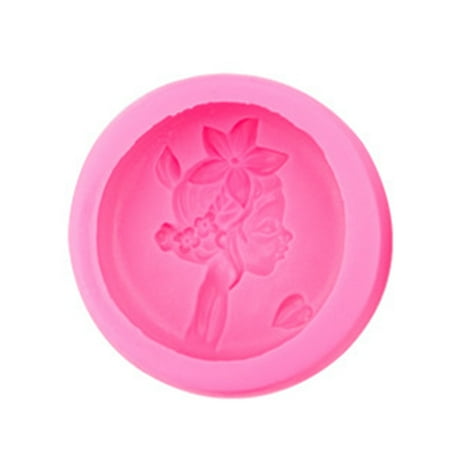 

Little Girl Chocolate Mold 3D Fondant Mould for Birthday Party Cake DIY Supplies