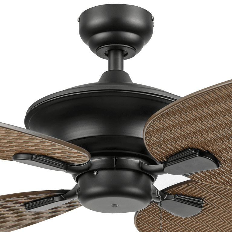 Honeywell 52 Black Ceiling Fan - Reversible Motor - Walmart.com