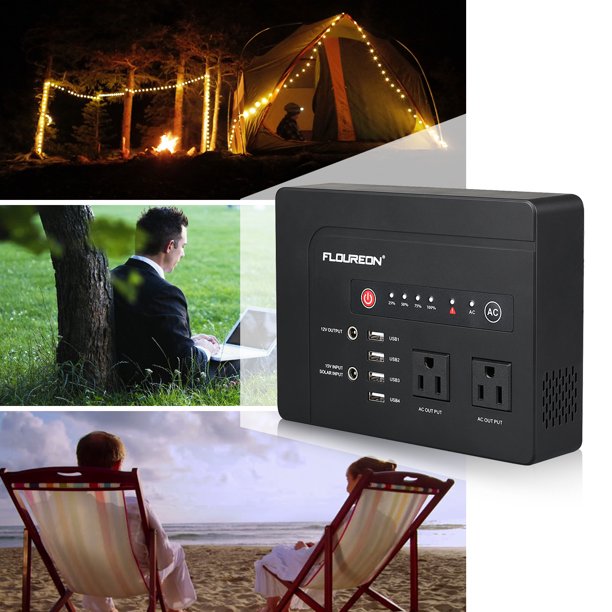 Portable Power Station, 146Wh Camping Generator Lithium Power Supply
