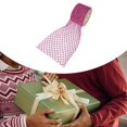 thumbnail image 6 of Yunhgft 1 Roll Glitter Wired Ribbon Home Decoration Stretchable Sparkling Trim Christmas Pink, 6 of 9