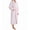 Pink, variant on Women's La Cera 8815 100% Polyester Honeycomb Fleece Robe (Pink XL)