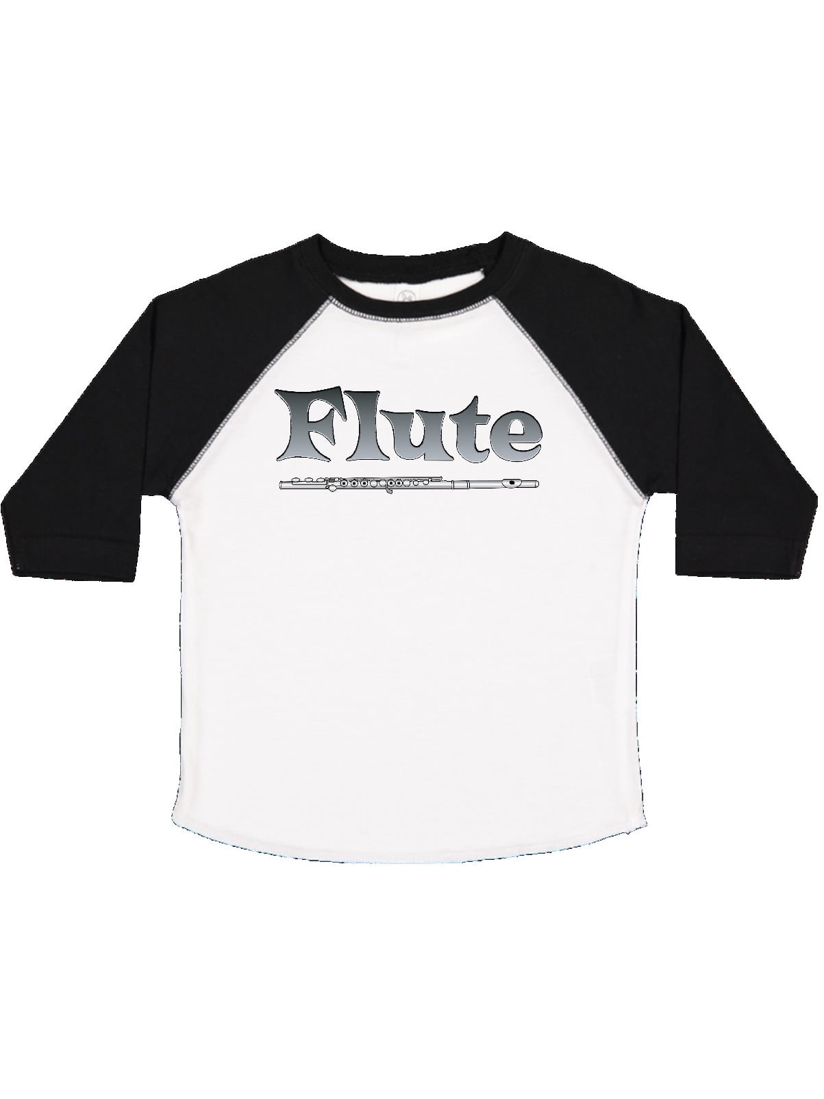 inktastic Flute White Emblem Toddler T-Shirt