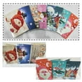 thumbnail image 2 of Cartes de Joyeux Noël DIY Cartes Faites à la Main Cartes de Vœux Rondes, 2 of 8