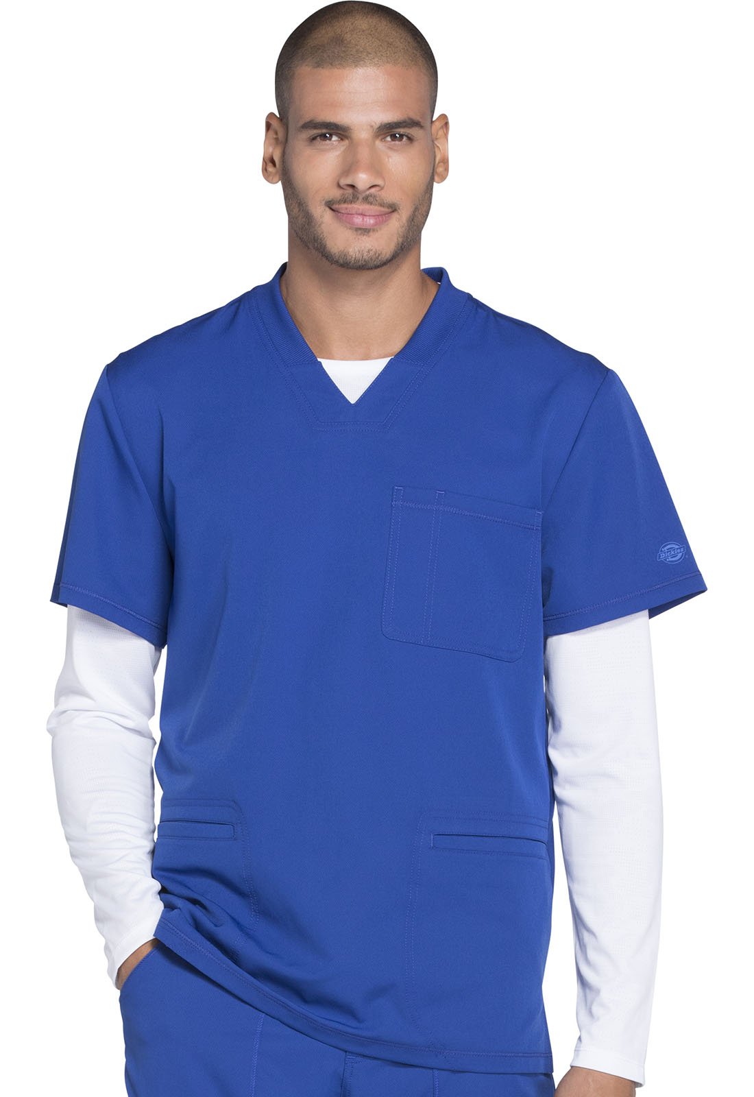 Dickies Dynamix Scrubs Top for Men VNeck DK640