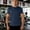 Navy, variant on BVnarty Men's Plain Solid Performance Crew Neck Short Sleeve T‑Shirt, Moisture‑Wicking Summer Gym Tops Army Green XXXL