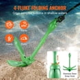 thumbnail image 4 of Portable Kayak Anchor Kit – 3.5lb Folding Anchor, 26ft Rope, Buoy & Storage Bag for Kayaks, Paddle Boards, Small Boats, 4 of 11