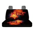 thumbnail image 3 of Chririnla Flame Flower Pattern Rear Bench Seat Covers for Men, Set of 2 Back Passenger Seat Cushions Reusable Comfortable Universal Bench Protectors, 3 of 3