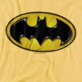 thumbnail image 2 of Batman Airbrush Bat Symbol Women's T Shirt, Banana, X-Large, 2 of 6