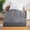 Gray, variant on Sleep Zone Cooling Queen Mattress Topper, Premium Zoned Cool Mattress Pad Cover, Padded Mattress Protector Breathable Washable, Deep Pocket 8-21" (Navy, Queen)