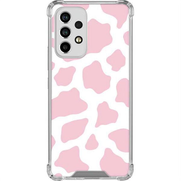 Skinit Animal Prints Pink Cow Print Galaxy A33 5G Clear Case