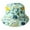 Green, variant on Summer Baby Boys Girls Toddler Cartoon Animal Print Bucket Hats Caps Reversible Sun Headwear