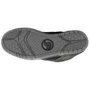 DVS Mens Comanche Skate Shoe black reflective charcoal nubuck