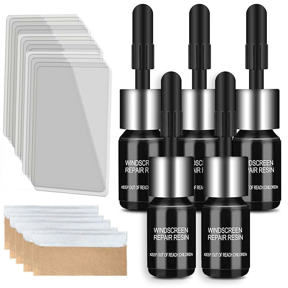 Car Glass Repair Kit Fix Car Glass Windshield Windscreen Chip Crack