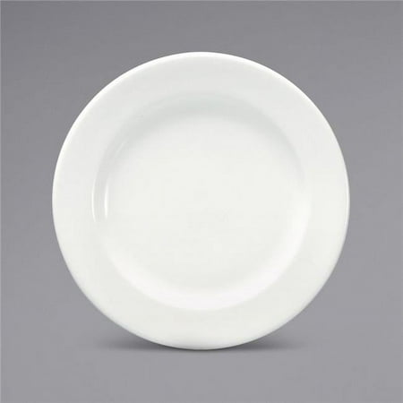 

Oneida W6000000117 6.25 in. Montague Round White Medium Rim Bone China Plate