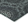 thumbnail image 4 of Addison Rugs Chantille Indoor/Outdoor Transitional Circles Charcoal Washable Rectangle Rug, 3' x 5', 4 of 6