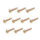 thumbnail image 1 of Tornillos de muebles M6x30mm con socket hexagonal, fijaciones galvanizadas, tornillos de rosca completa de acero al carbono, 20 Pcs, 1 of 4